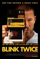 Blink Twice - Swedish Movie Poster (xs thumbnail)