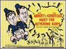 Abbott and Costello Meet the Keystone Kops - British Movie Poster (xs thumbnail)