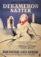 Decameron Nights - Danish Movie Poster (xs thumbnail)