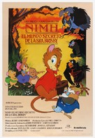 The Secret of NIMH - Spanish Movie Poster (xs thumbnail)