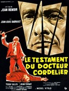 Le testament du Docteur Cordelier - French Movie Poster (xs thumbnail)