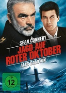 The Hunt for Red October - German DVD movie cover (xs thumbnail)
