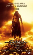 Conan the Barbarian - Brazilian Movie Poster (xs thumbnail)