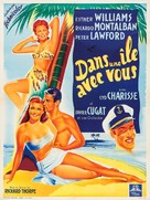 On an Island with You - French Movie Poster (xs thumbnail)