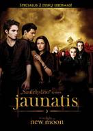 The Twilight Saga: New Moon - Lithuanian DVD movie cover (xs thumbnail)