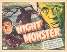 Night Monster - Movie Poster (xs thumbnail)