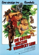 The Gods Must Be Crazy - German Movie Poster (xs thumbnail)