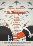 Dr. Strangelove - Danish Movie Poster (xs thumbnail)