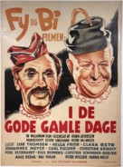 I de gode, gamle dage - Danish Movie Poster (xs thumbnail)