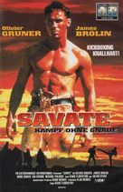 Savate - German VHS movie cover (xs thumbnail)