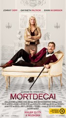 Mortdecai - Hungarian Movie Poster (xs thumbnail)