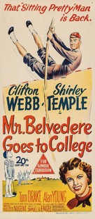 Mr. Belvedere Goes to College - Australian Movie Poster (xs thumbnail)