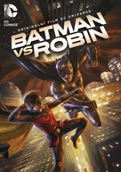 Batman vs. Robin - Czech DVD movie cover (xs thumbnail)