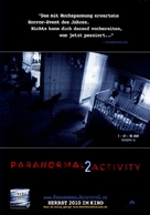 Paranormal Activity 2 - German Movie Poster (xs thumbnail)