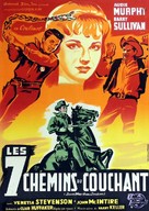 Seven Ways from Sundown - French Movie Poster (xs thumbnail)