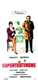 La supertestimone - Italian Movie Poster (xs thumbnail)