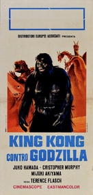 King Kong Vs Godzilla - Italian Movie Poster (xs thumbnail)
