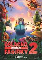 Cloudy with a Chance of Meatballs 2 - Slovak Movie Poster (xs thumbnail)