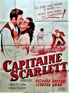Captain Scarlett - French Movie Poster (xs thumbnail)