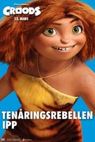 The Croods - Norwegian Movie Poster (xs thumbnail)