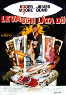 Live And Let Die - Swedish Movie Poster (xs thumbnail)