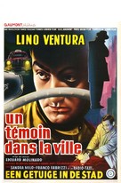 Un t&eacute;moin dans la ville - Belgian Movie Poster (xs thumbnail)