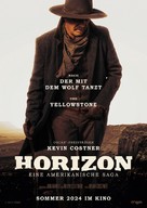 Horizon: An American Saga - German Movie Poster (xs thumbnail)