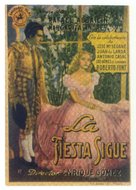 La fiesta sigue - Spanish Movie Poster (xs thumbnail)