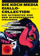 L&#039;arma, l&#039;ora, il movente - German DVD movie cover (xs thumbnail)