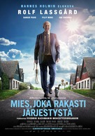 En man som heter Ove - Finnish Movie Poster (xs thumbnail)
