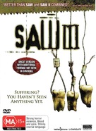 Saw III - Australian DVD movie cover (xs thumbnail)