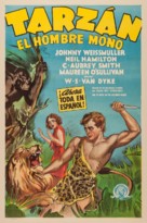 Tarzan the Ape Man - Mexican Movie Poster (xs thumbnail)