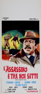 El rostro del asesino - Italian Movie Poster (xs thumbnail)