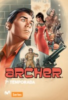 &quot;Archer&quot; - Spanish Movie Poster (xs thumbnail)
