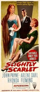 Slightly Scarlet - Australian Movie Poster (xs thumbnail)