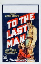 To the Last Man - Movie Poster (xs thumbnail)