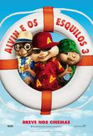 Alvin and the Chipmunks: Chipwrecked - Brazilian Movie Poster (xs thumbnail)