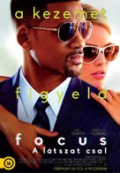 Focus - Hungarian Movie Poster (xs thumbnail)