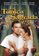 The Robe - Spanish Movie Cover (xs thumbnail)
