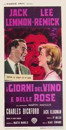 Days Of Wine And Roses 1962 Movie Posters