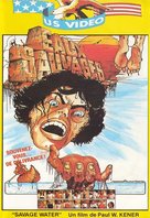 Savage Water - French VHS movie cover (xs thumbnail)