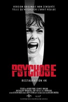 Psycho - French Re-release movie poster (xs thumbnail)