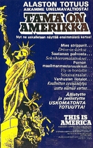 This Is America - Finnish VHS movie cover (xs thumbnail)