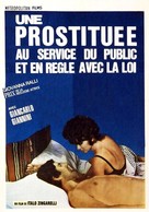 Una prostituta al servizio del pubblico e in regola con le leggi dello stato - Belgian Movie Poster (xs thumbnail)