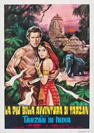 Tarzan Goes to India - Italian Re-release movie poster (xs thumbnail)
