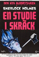 A Study in Terror - Swedish Movie Poster (xs thumbnail)