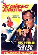 Es geschah am hellichten Tag - Belgian Movie Poster (xs thumbnail)