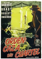 He Walked by Night - Spanish Movie Poster (xs thumbnail)