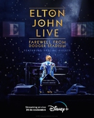 Elton John Live: Farewell from Dodger Stadium - Ecuadorian Movie Poster (xs thumbnail)