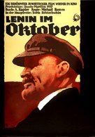 Lenin v oktyabre - German Movie Poster (xs thumbnail)